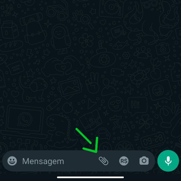 Enviando sua localização pelo WhatsApp